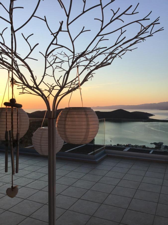 Villa Estee, Luxury Villa With Private Infinity Pool And Jacuzzi Elounda  Luaran gambar