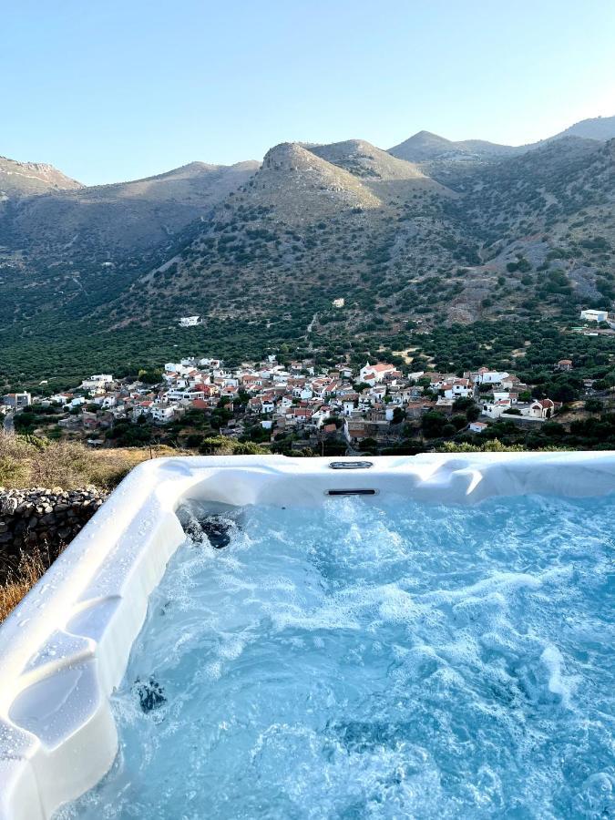 Villa Estee, Luxury Villa With Private Infinity Pool And Jacuzzi Elounda  Luaran gambar
