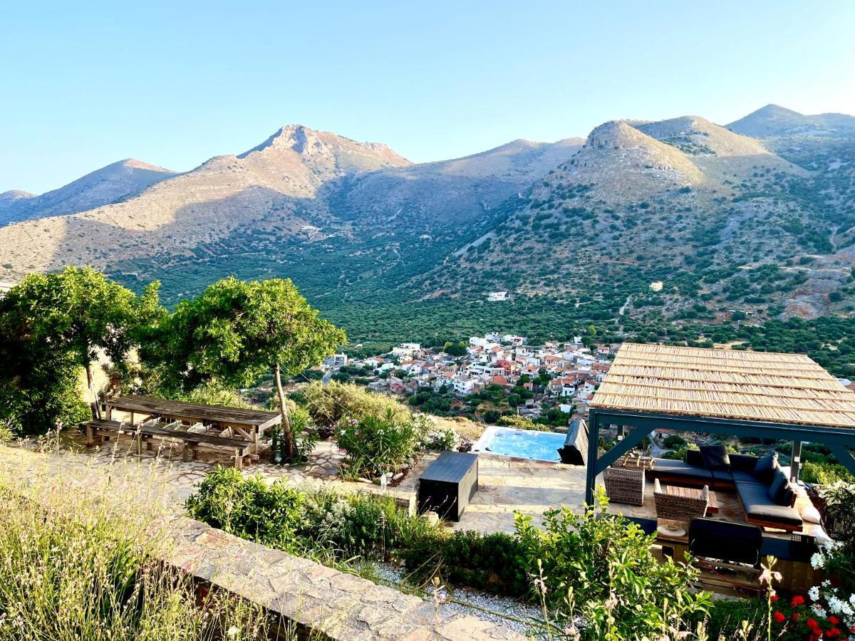 Villa Estee, Luxury Villa With Private Infinity Pool And Jacuzzi Elounda  Luaran gambar