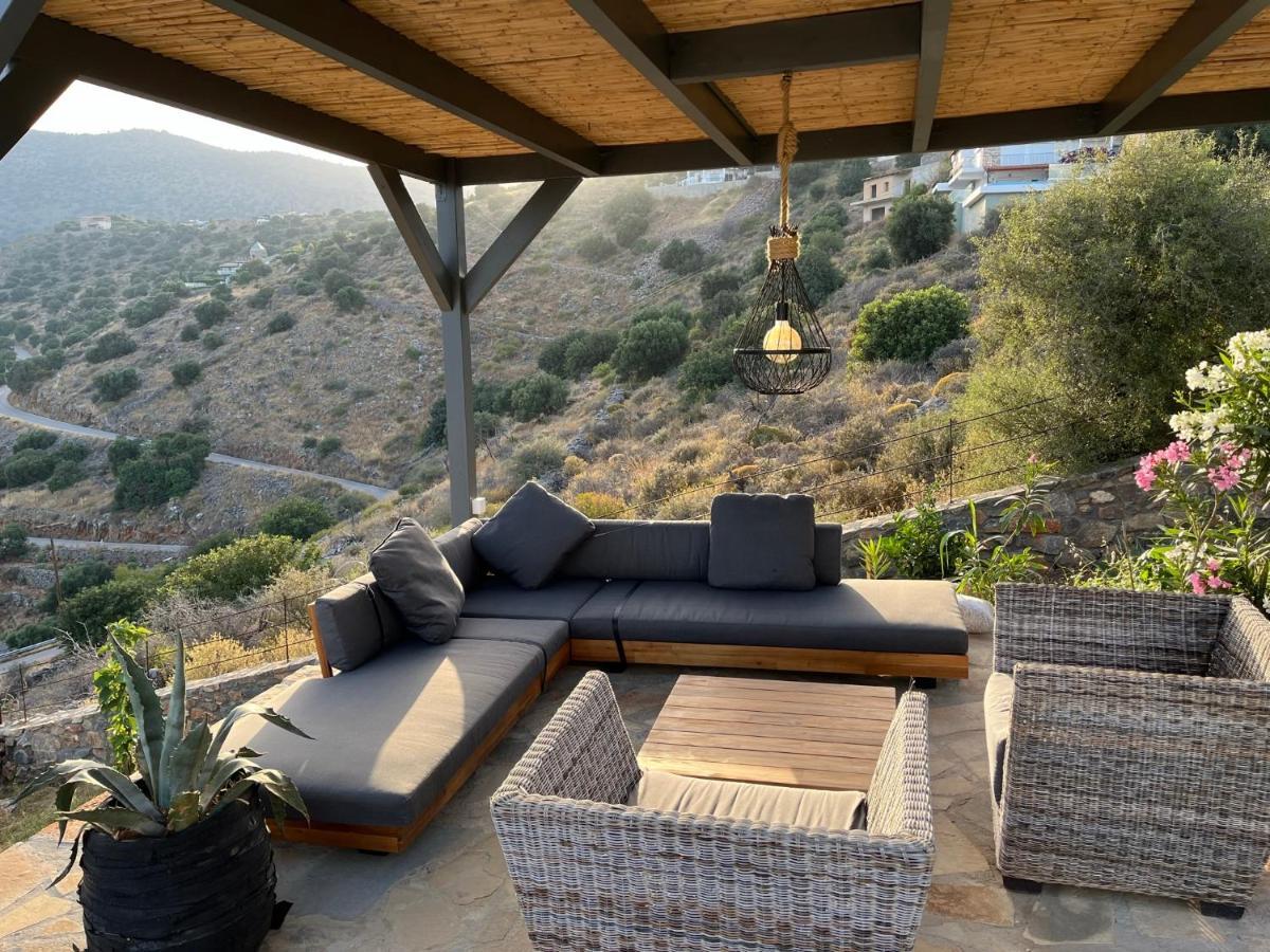 Villa Estee, Luxury Villa With Private Infinity Pool And Jacuzzi Elounda  Luaran gambar