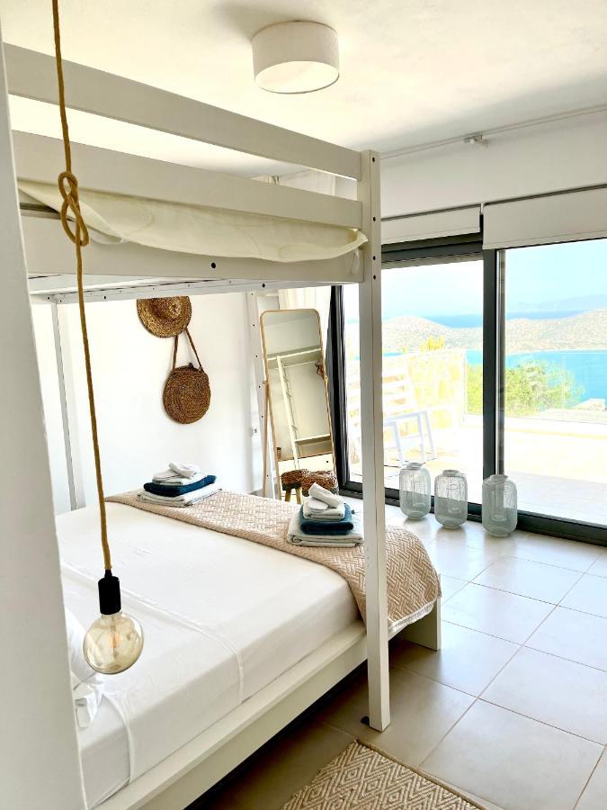 Villa Estee, Luxury Villa With Private Infinity Pool And Jacuzzi Elounda  Luaran gambar