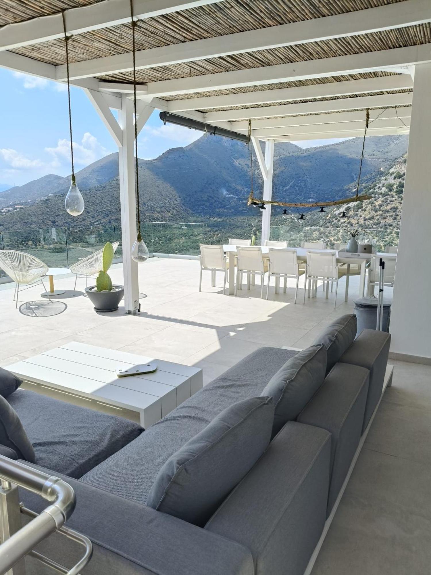 Villa Estee, Luxury Villa With Private Infinity Pool And Jacuzzi Elounda  Luaran gambar