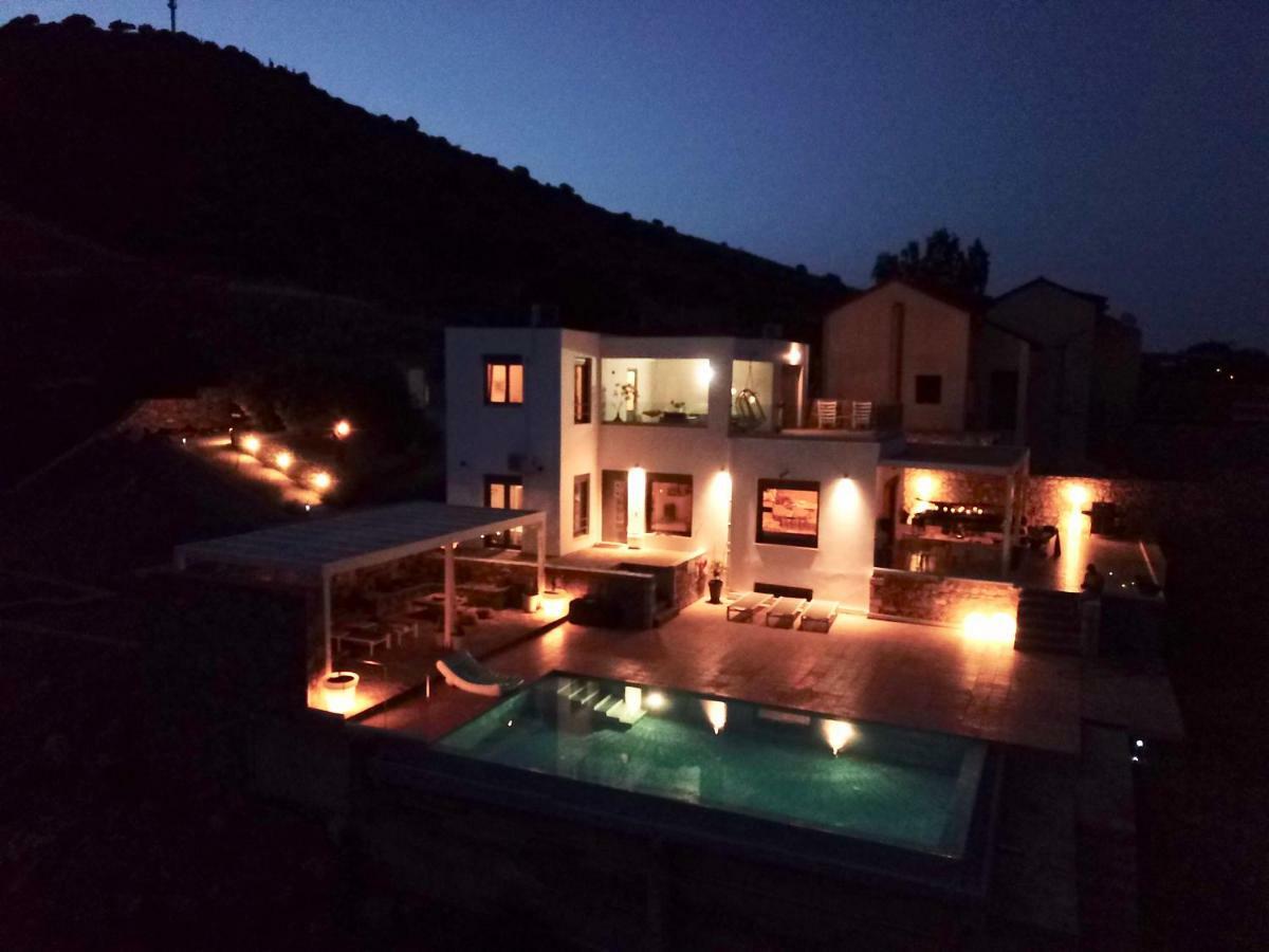 Villa Estee, Luxury Villa With Private Infinity Pool And Jacuzzi Elounda  Luaran gambar